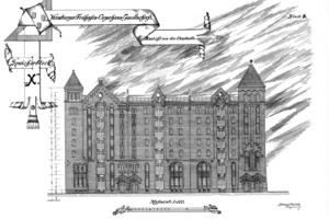 Historische Ansicht des Block X



 