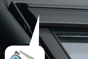  Velux Balanced Ventilation ist ein selbstregulierendes Lüftungselement, das den Mindestluftwechsel nach DIN 1946-6 garantiert 