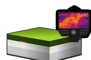  Entdeckt Feuchtigkeit an der Oberfläche: die Infrarot-Thermografie 