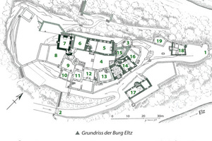  Grundriss der Burg Eltz 
