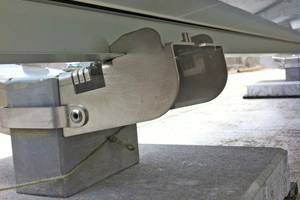  Die Hintergrifflaschen sorgen für einen sicheren Halt der Module 