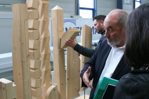  Impressionen vom Weinmann Treff in Lonsingen kamen rund 90 Firmen und informierten sich über die Abbundtechnik  