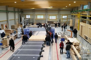  Impressionen vom Weinmann Treff in Lonsingen kamen rund 90 Firmen und informierten sich über die Abbundtechnik  