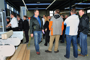  Impressionen vom Weinmann Treff in Lonsingen kamen rund 90 Firmen und informierten sich über die Abbundtechnik  