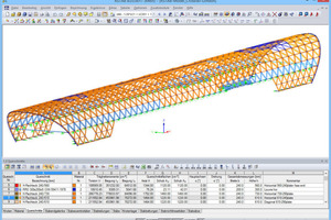  RSTAB-Modell der Crossrail Station Canary Wharf 