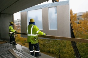  Werksvorgefertigte Holzbauelemente in Kombination mit einem Stahlbetontragwerk (Großraum St. Petersburg, Russland) 