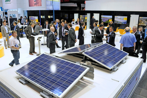  Trotz sinkender Aussteller- und Besucherzahlen ist die Intersolar Europe noch immer Leitmesse der Solarwirtschaft 