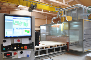  Produktion der Elemente auf der hauseigenen CNC Maschine 