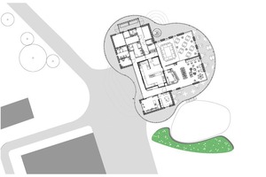  Grundriss des „Clubhauses No10“, ohne Maßstab Quelle: CBAG Architekten  