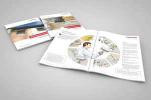  Die neuen Kompetenz-Broschüren sind für Handwerker, Planer und Architekten geeignet Foto: Schwenk Putztechnik 