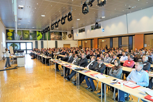  300 Teilnehmer lauschten den Vorträgen im Helmholtz-Zentrum für Umweltforschung Foto: Nikolai Krawczyk 