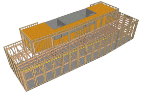  3D-Aufmaß des Gebäudes Quelle: Koch-Bau 