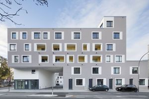  Wohnbebauung und Gemeindezentrum Ernst-Flatow-Haus in Köln
Foto: Jens Kirchner 