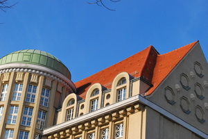  National Bibliothek in Leipzig mit Dacheindeckung nach historischen VorbildFotos: Lutz Reinboth 