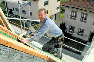  Arbeiten darf Spaß machen: Die neue Strategie des Unternehmens wirkt sich auch auf die Mitarbeiter aus Foto: Holzbau Schäfer 