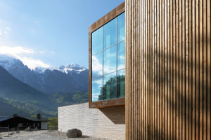 Das „Haus der Berge“ mit entsprechendem Panorama inklusive 