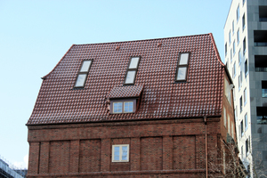  Das Dach des „Alten Zollhaus“ von der SeiteFoto: Krolciewicz 