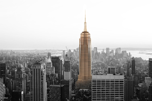  Das Empire State-Building in New York könnte laut Metsä Wood in Holz gebaut werden Foto: Metsä Wood 