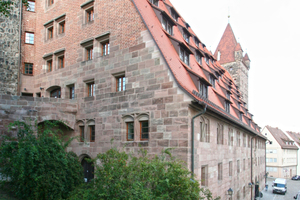  Kornhaus der Nürnberger Kaiserburg nach Abschluss der Umbau- und Sanierungsarbeiten zu Beginn vergangenen Jahres 