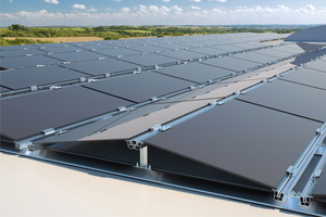  Das Flat Roof Duplex-PV-System von Donauer Solartechnik ist ein zertifiziertes Montagesystem für FlachdächerFoto: Donauer 