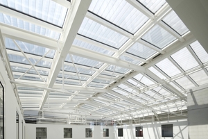  Eine große Auswahl von Dachoberlichtern ermöglicht für jedes Gebäude mit Flachdach ein bedarfsgerechtes SystemFoto: JET-Gruppe 