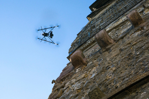  Auf der Messe findet sich die Sonderschau zum Thema „Drohnen im Dach- und Holzbau“ Foto: GHM 