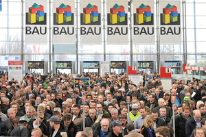  Nächstes Jahr werden etwa 250 000 Besucher zur BAU in München erwartet 