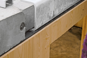  Holz trifft Beton in der Decke: Zusammenfügen mit durchdachtem Verbindungssystem Foto: Dennert 