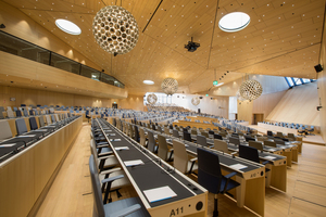  WIPO Konferenzsaal in Genf Foto: David Matthiessen 