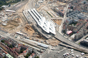  Der neue Wiener Hauptbahnhof gilt als größte Baustelle Österreichs 