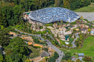  Der „Kaeng Krachan“-Elefantenpark im Zoo Zürich wurde im Sommer 2014 eröffnet Foto: Sika  